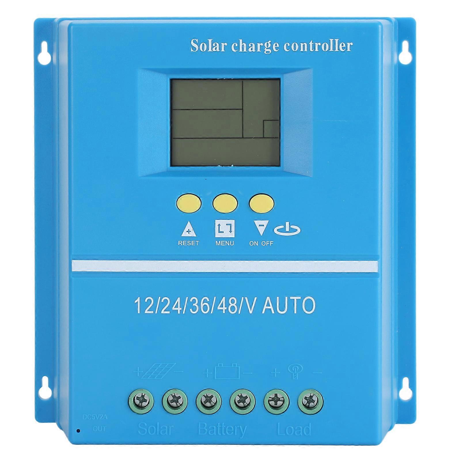 12v 24v 36v 48v Auto Mppt Solarladeregler Mit Lcd-display Für Solaranlagen (photovoltaik) 90a