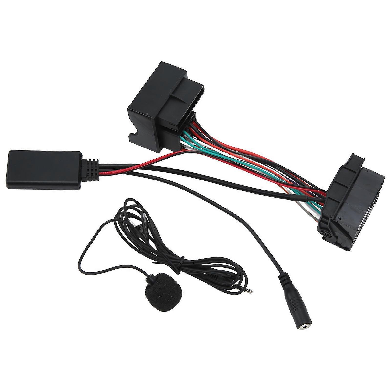 Bluetooth 5.0 Aux In Audiokabeladapter Mit Mikrofon Als Ersatz Für Citroen C2 C3 C4 C5 C6 C8