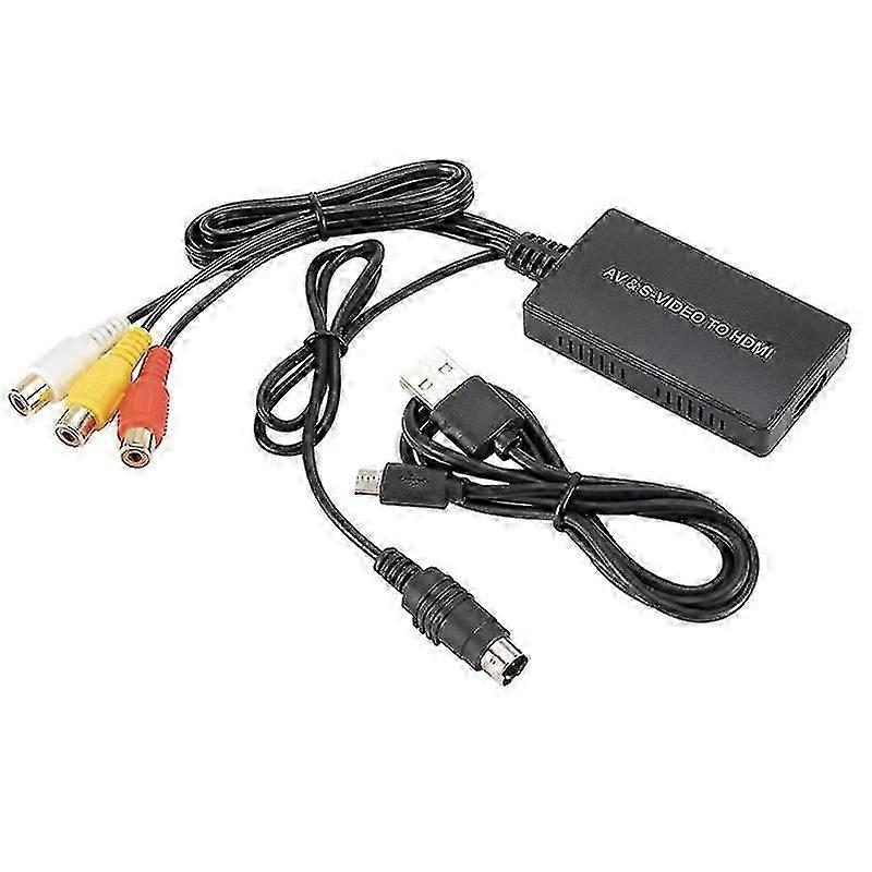 S-video-zu-hdmi-konverter, Av-zu-hdmi-adapter, Rca-konverter, Unterstützt 1080p, Shytmv