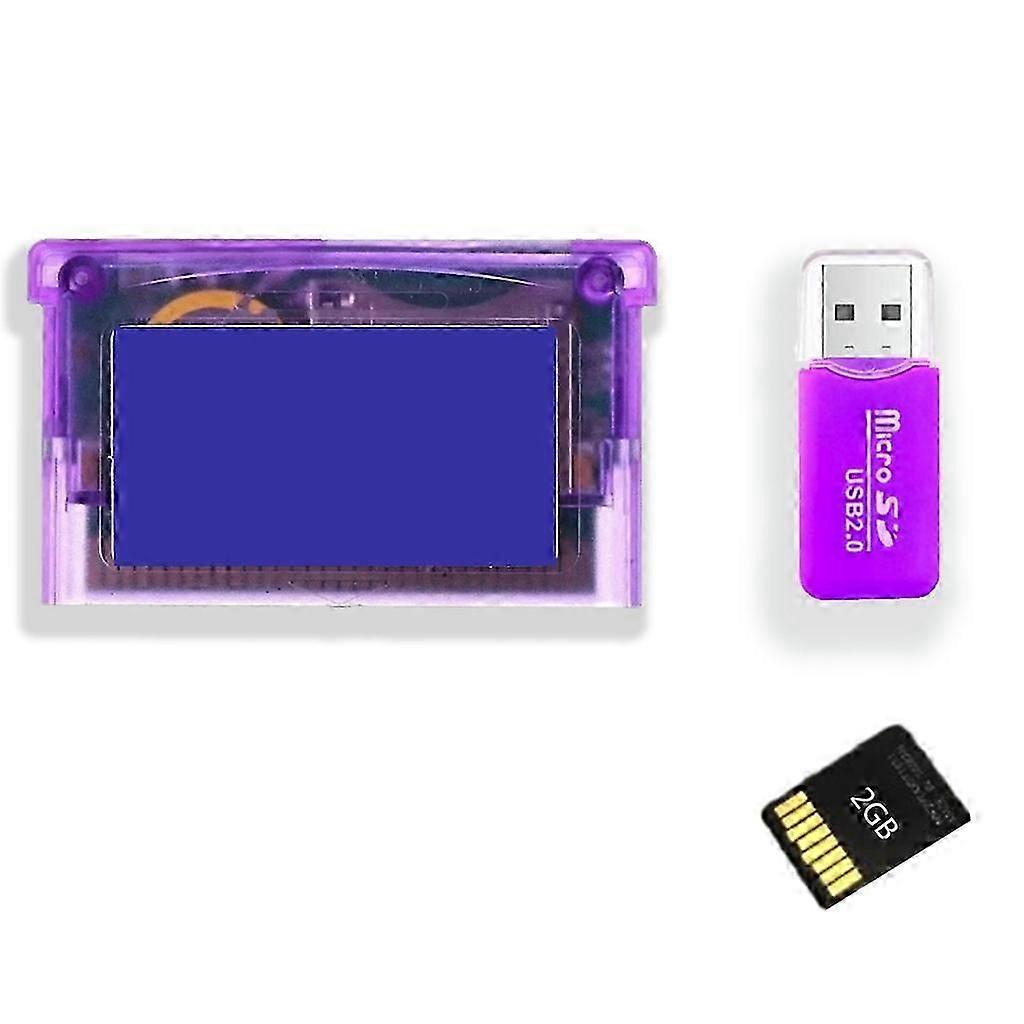 2 Gb Game Backup Device Super-card Sd-flash Card Adapter Cartridge Für Gba-ndsl