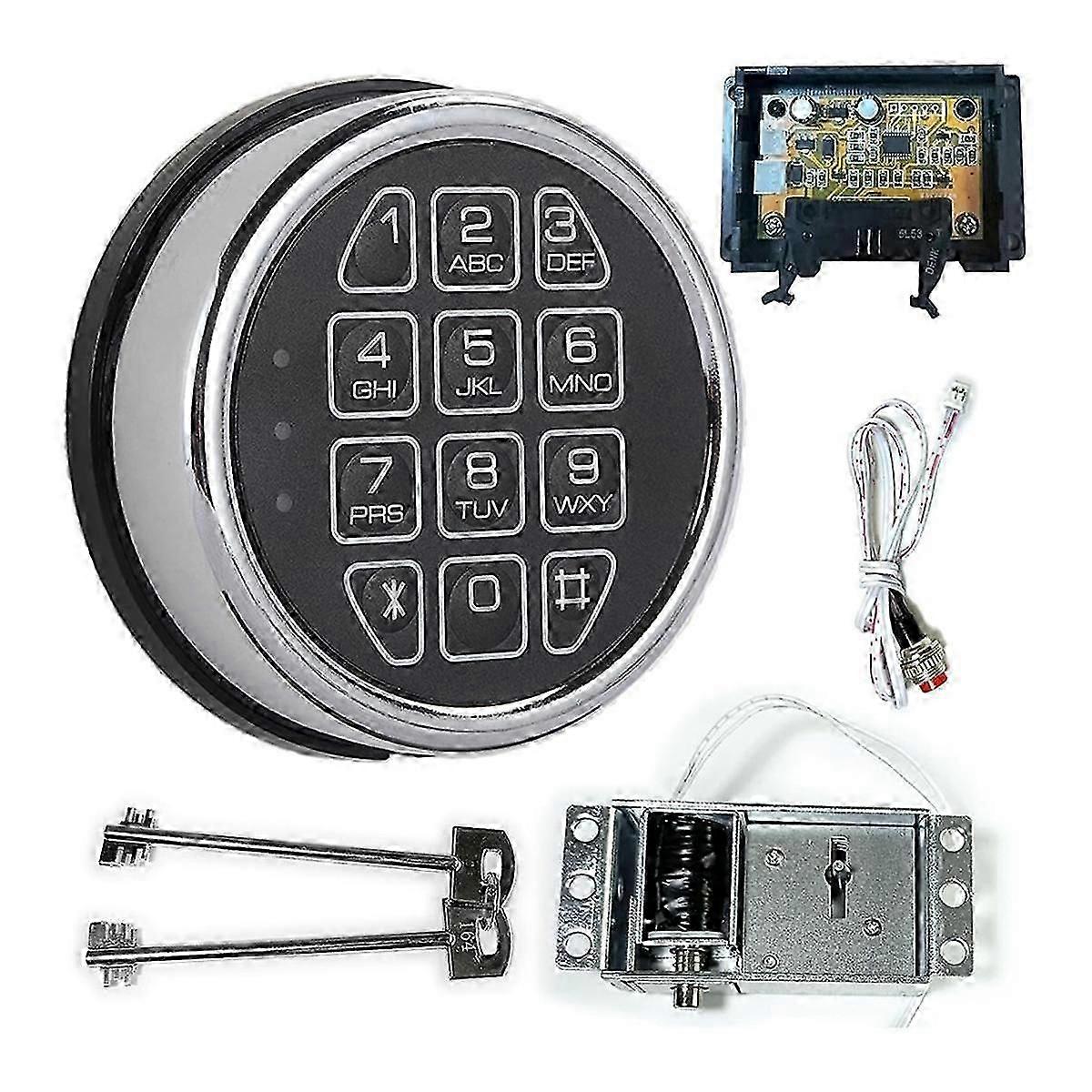 Schloss-ersatz, Verchromtes Elektronisches Digitales Tastenfeld
