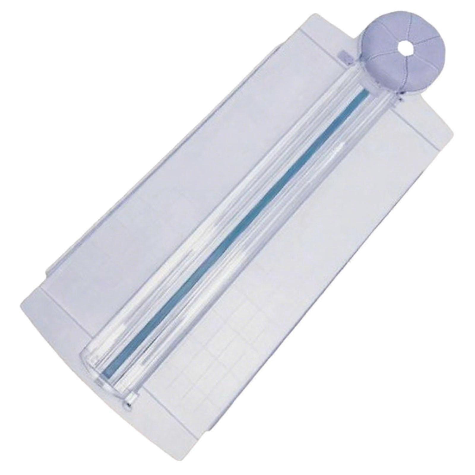 Papierschneider 12 In 1 Bastelpapierschneider Handarbeits-schneidewerkzeug Scrapbooking (violett)