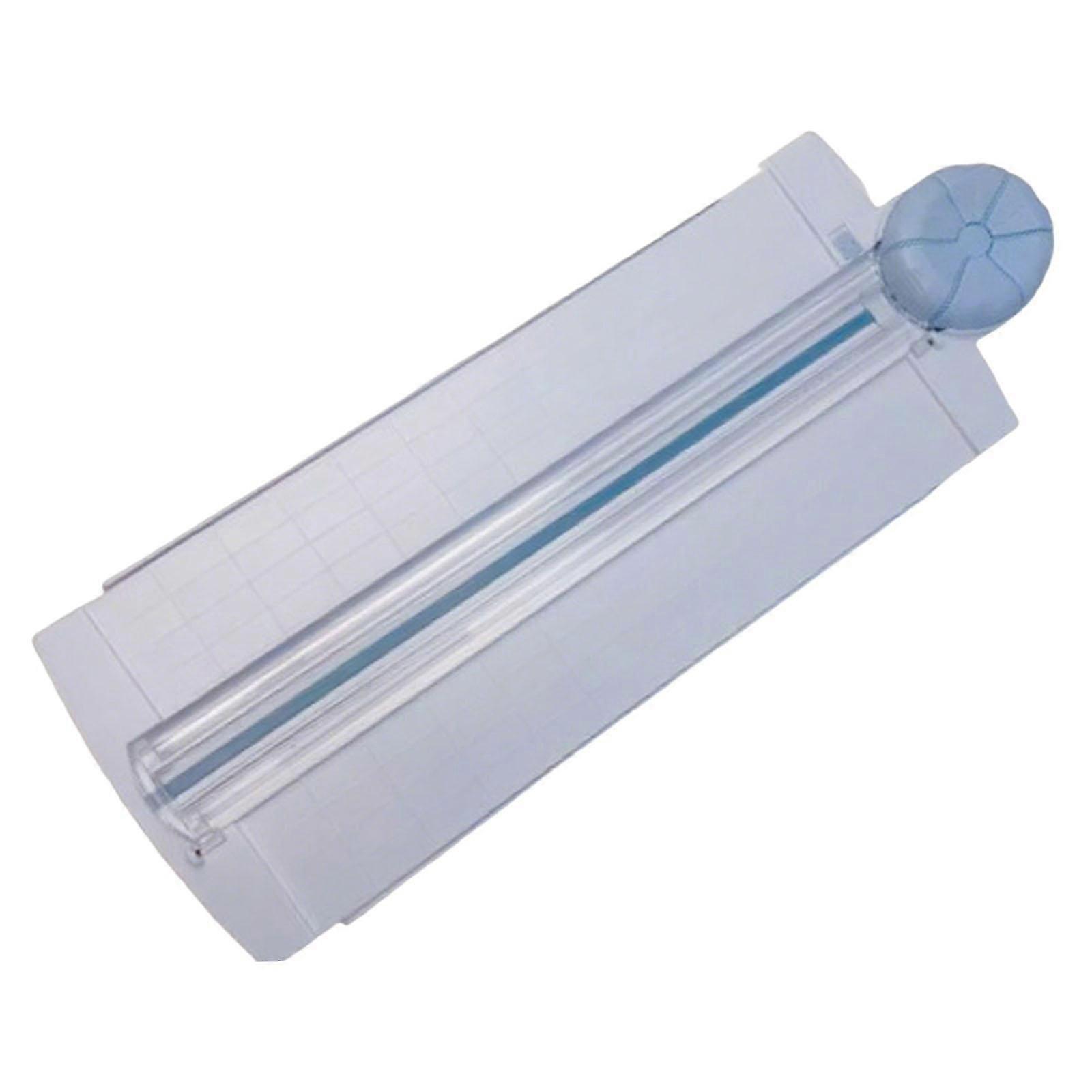 Papierschneider 12 In 1 Bastelpapierschneider Handarbeits-schneidewerkzeug Scrapbooking (blau)
