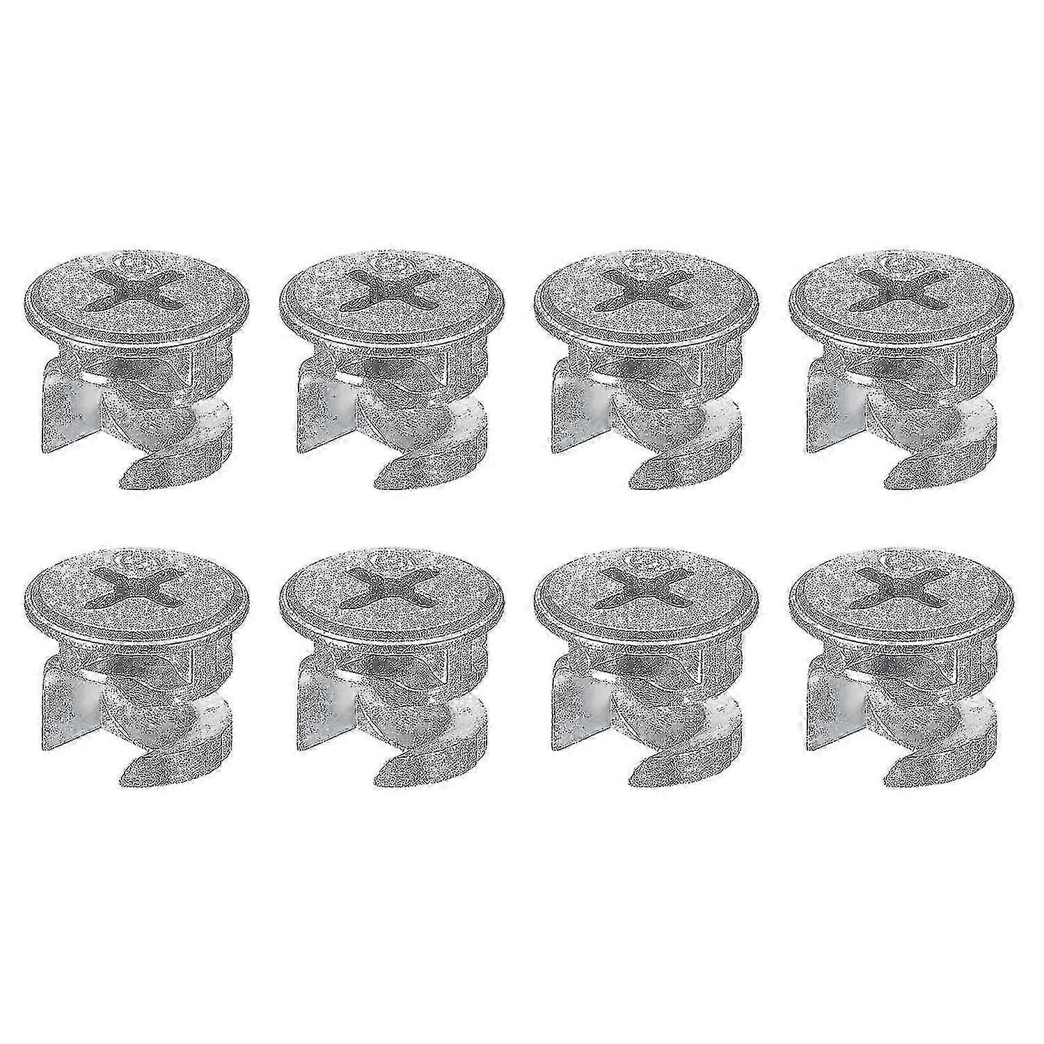8 Stück 12x10mm Verbindungs-sicherungsmuttern Für Möbel, Verbindungs-nockenbeschläge Für Möbel (24)