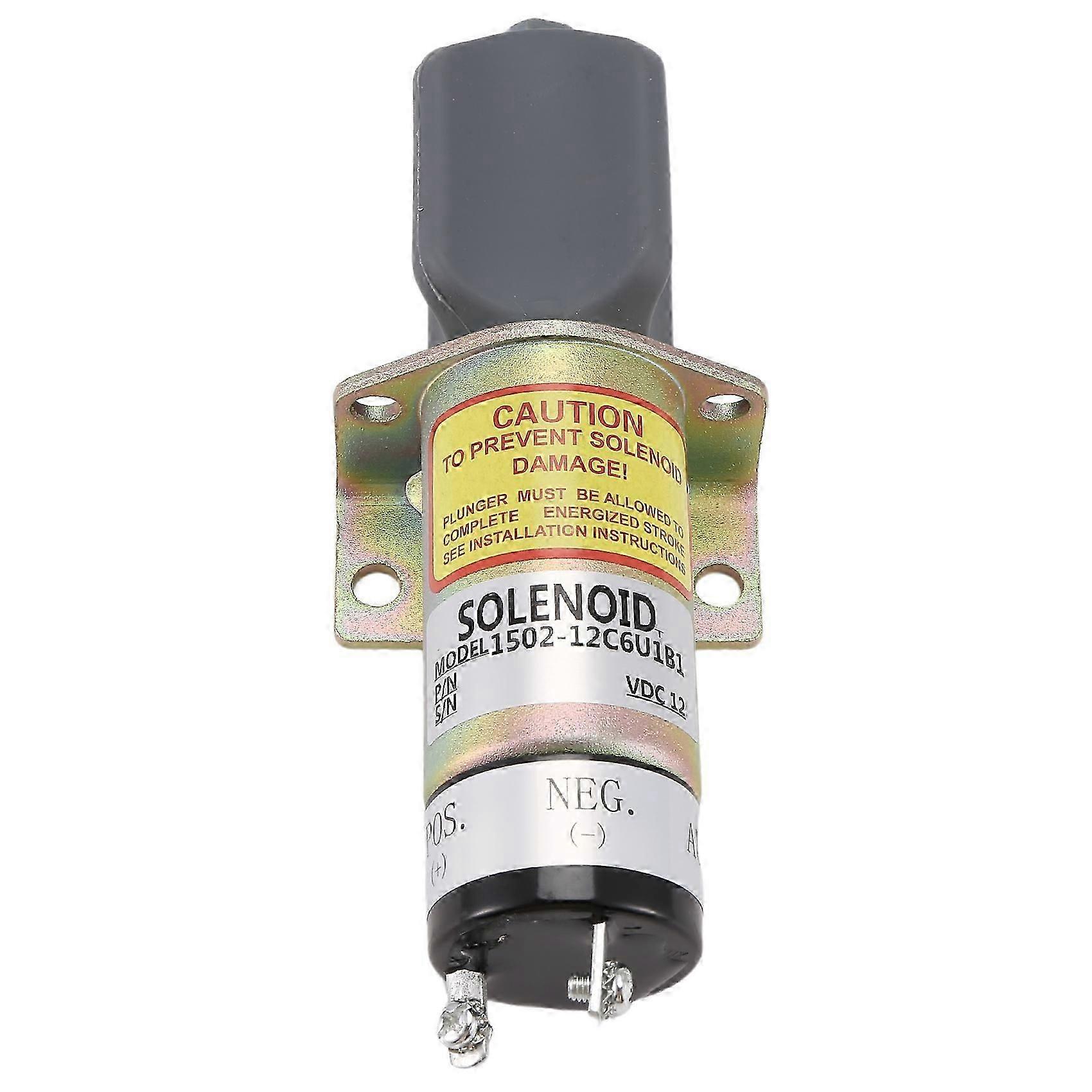 Kraftstoffabschaltmagnetventil 1502-12c6u1b1 12v Abschaltmagnetventil Für Motoren Der Baureihe T6.3544 4.108 1502-12c
