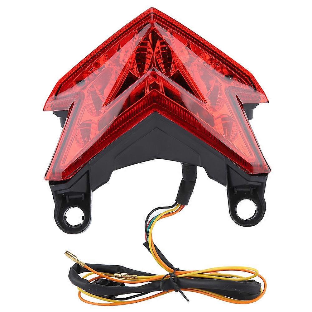 Led-rücklicht Für Motorrad, Bremslicht, Blinker Und Rücklicht Für Kawasaki Z800 2013 2014 (rot)