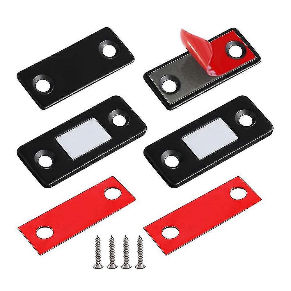 Schrankmagnete, 2er-pack, Schranktürmagnete, Selbstklebende Schubladenmagnete, Magnetische Schrankverschlüsse