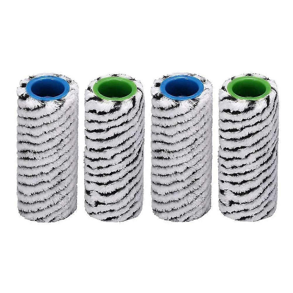 Für Kärcher Stone Multi-oberflächenwalzen-set, Waschbare Mikrofaser-ersatzwalzen, Fc3, Fc5, Fc7, Zubehör 2.055-021.0, 4er-pack