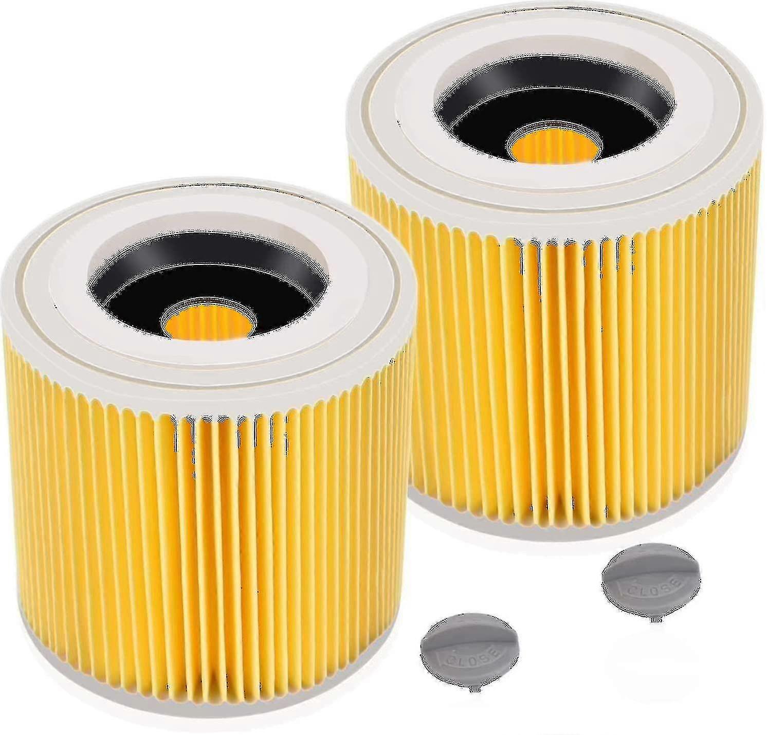 2er-pack Filterpatronen Für Wd3 Premium, Wd2, Wd3, Wd3p, Wd3 Mv2, Mv3 Filter, Wd3 Ersatzfilter Für Krcher Staubsauger 6.414-552.0/6414552