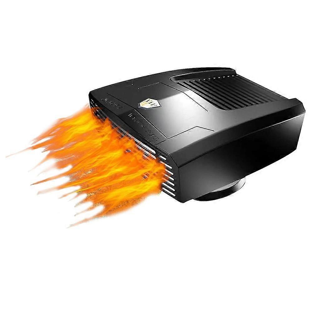 Autoheizung, 12 V 180 W Tragbarer Heizlüfter (schwarz)