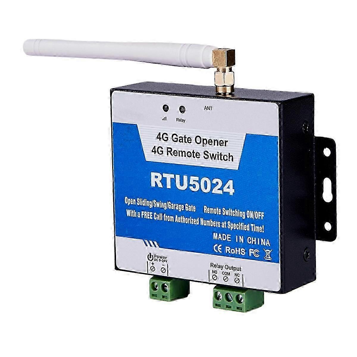 Rtu5024 Gsm-toröffner, Automatischer Torzugangscontroller, 4g-gsm-toröffner, Kostenlose Telefonverbindung, Garagentorfernbedienung