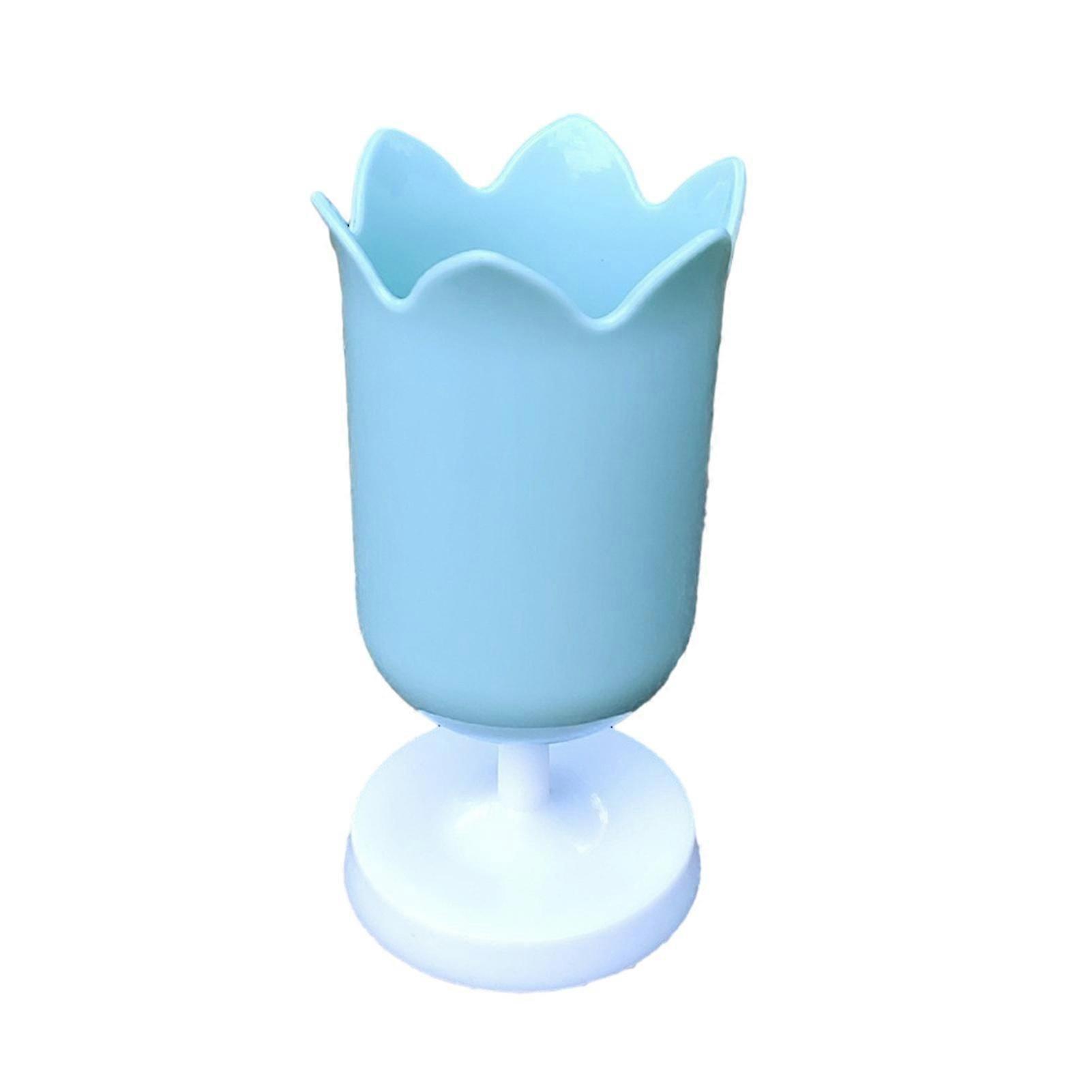 Schreibtisch-organizer Für Schüler – Tulpenförmiges Design & Robust – Für Schulbedarf (blau A)