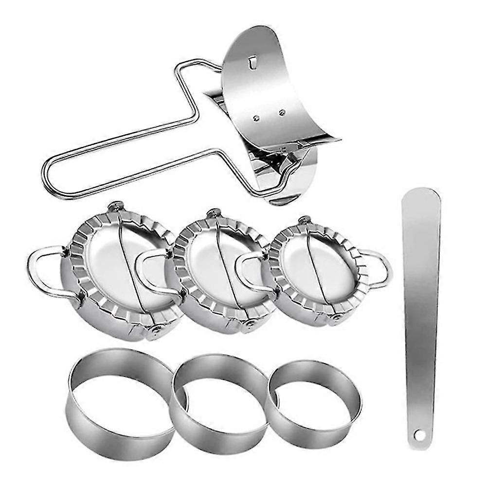 8-teiliges Set Zum Formen Und Ausstechen Von Teigtaschen Für Wonton Und Gyoza