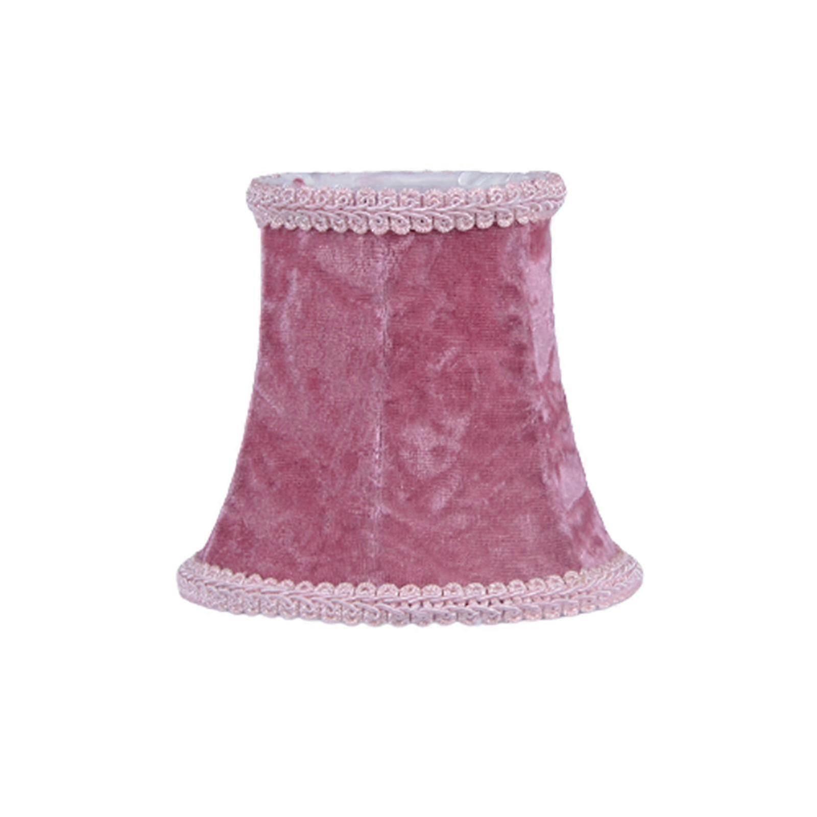 Lampenschirmstoff, Lampenschirmüberzüge, Lampenschirmzubehör, Heimdekoration, Passend Für Wandlampen (rosa)