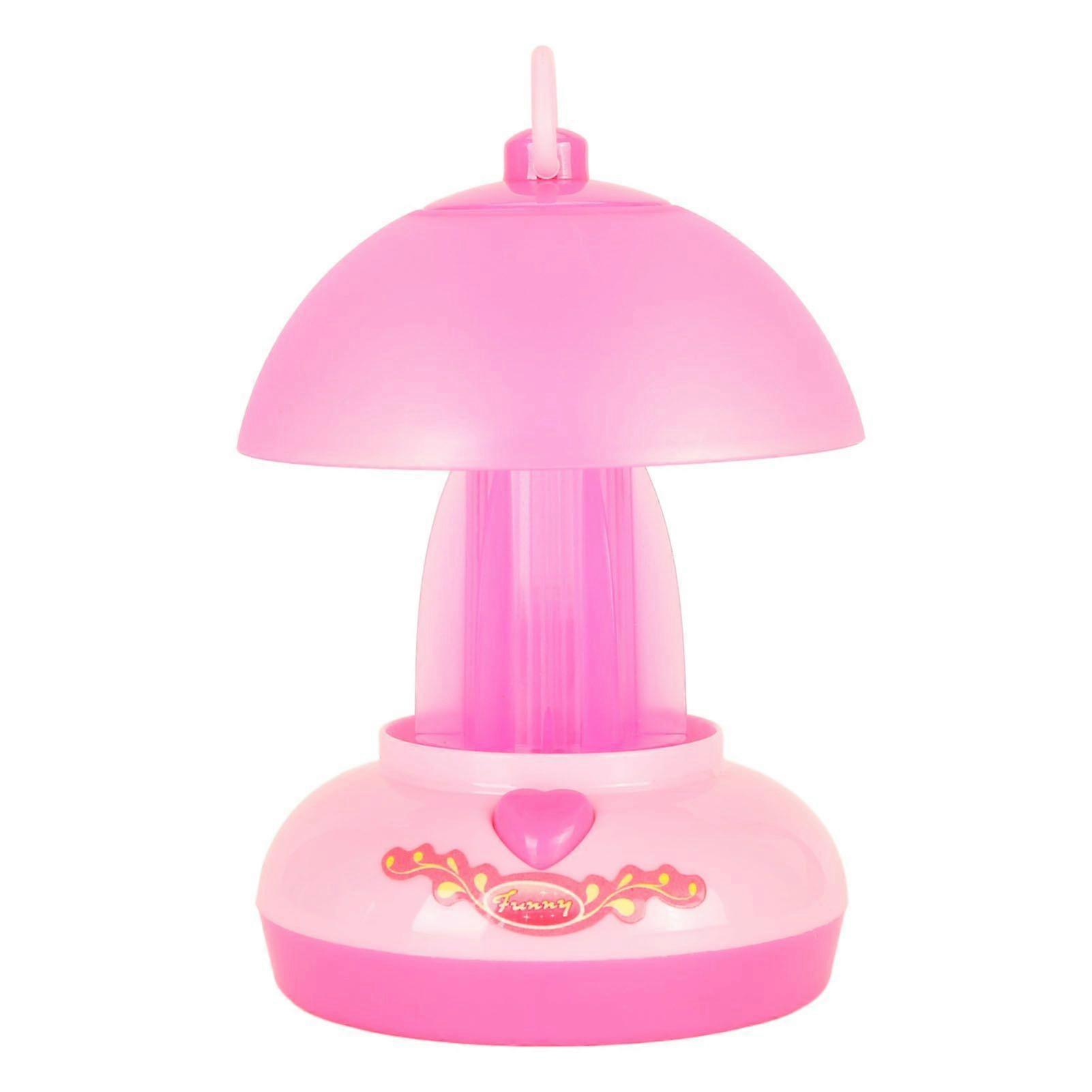 Niedliches Nachtlicht, Rosa, Batteriebetrieben (aa), Spendet Sanfte, Warme Lichteffekte, Robuste Abs-schreibtischlampe Für Kinder, Ideal Für Kinderzimmer, Spielzimmer Oder Dekoration. Ymmr