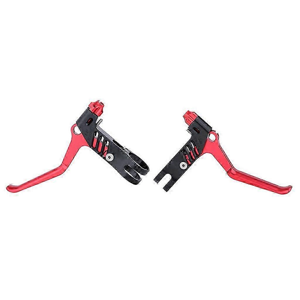 Universelles Bremsgriff- Und Kabelset Aus Aluminiumlegierung (22,2 Mm) Für Fahrradbremsen (v-typ), Rot