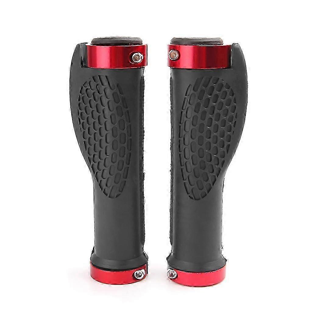 Ergonomische Fahrradgriffe In Verschiedenen Farben, Lenkergriffe Mit Feststellbremse, Mountainbike-griffe, Rutschfeste Mtb-lenkergriffe, Rot