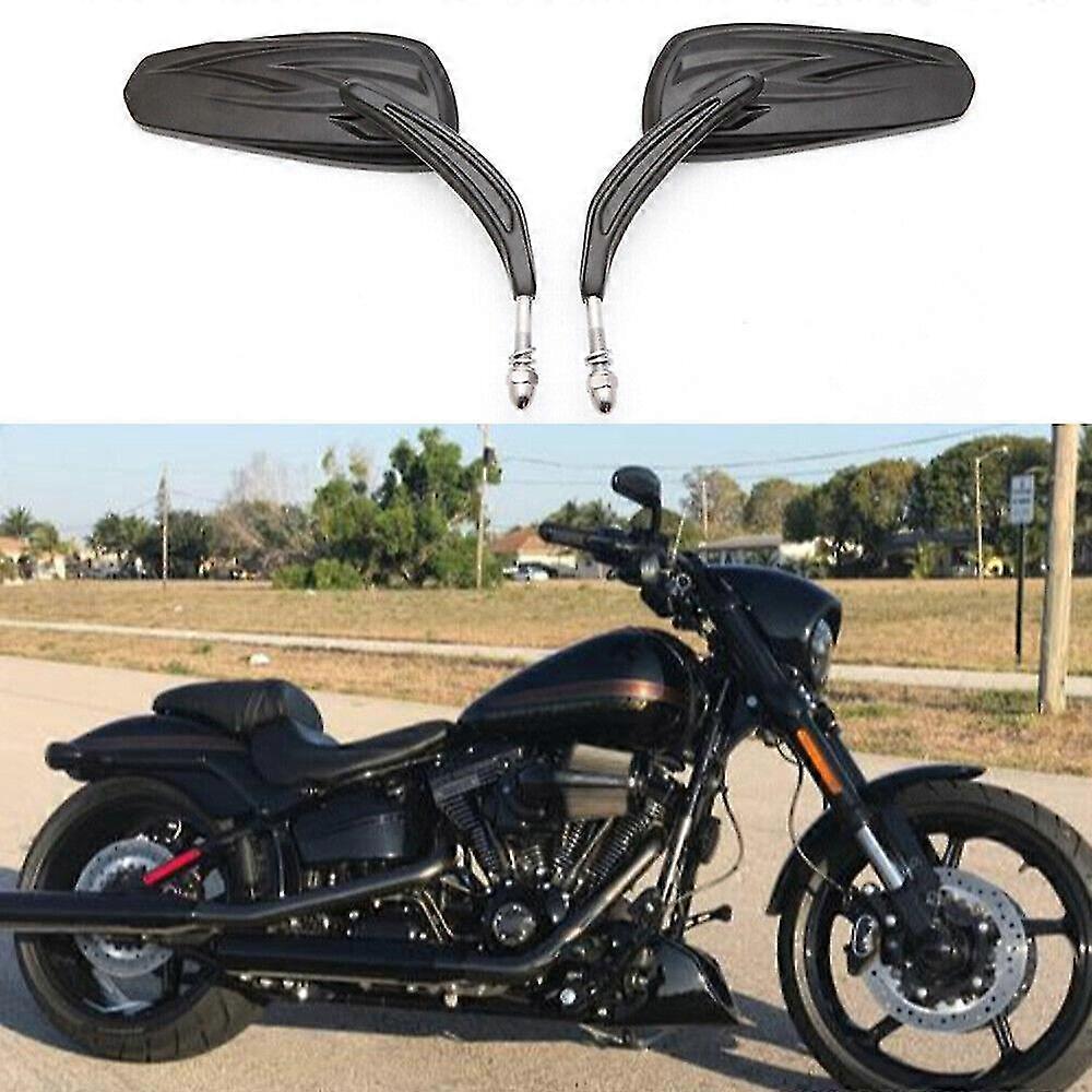 Rückspiegel Schwarz Für Harley Davidson Breakout Cvo Pro Street Motorrad