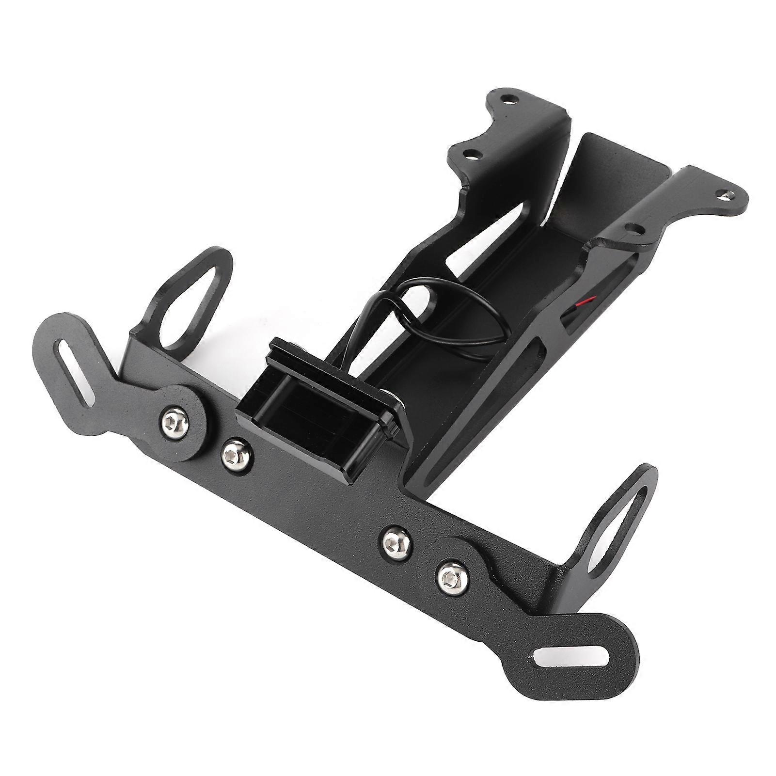 Motorrad-kennzeichenhalterung Hinten Mit Weißer Led-leuchte, Passend Für Yamaha Mt-09 Tracer Fj-09