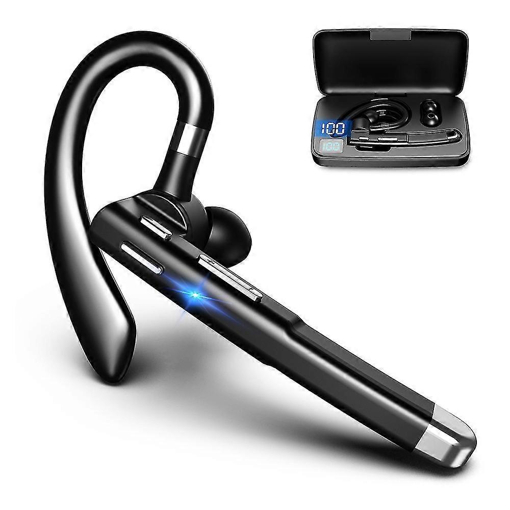 Bluetooth-headset Für Mobiltelefone, Kabelloses Bluetooth-ohrhörer-headset V5.1 Mit Cvc 8.0-mikrofon Mit Geräuschunterdrückung Für Autofahren/geschäft/büro, Kompatibel Mit