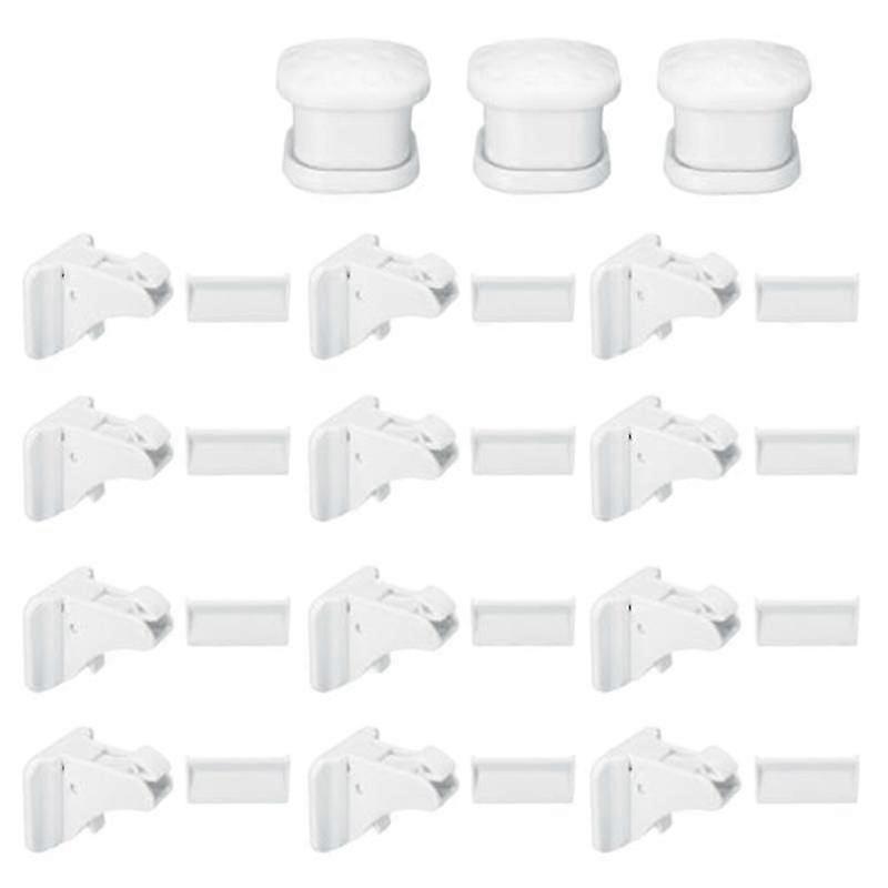 30-teiliges Magnetisches Schrank- Und Schubladenschloss-set Für Kinder