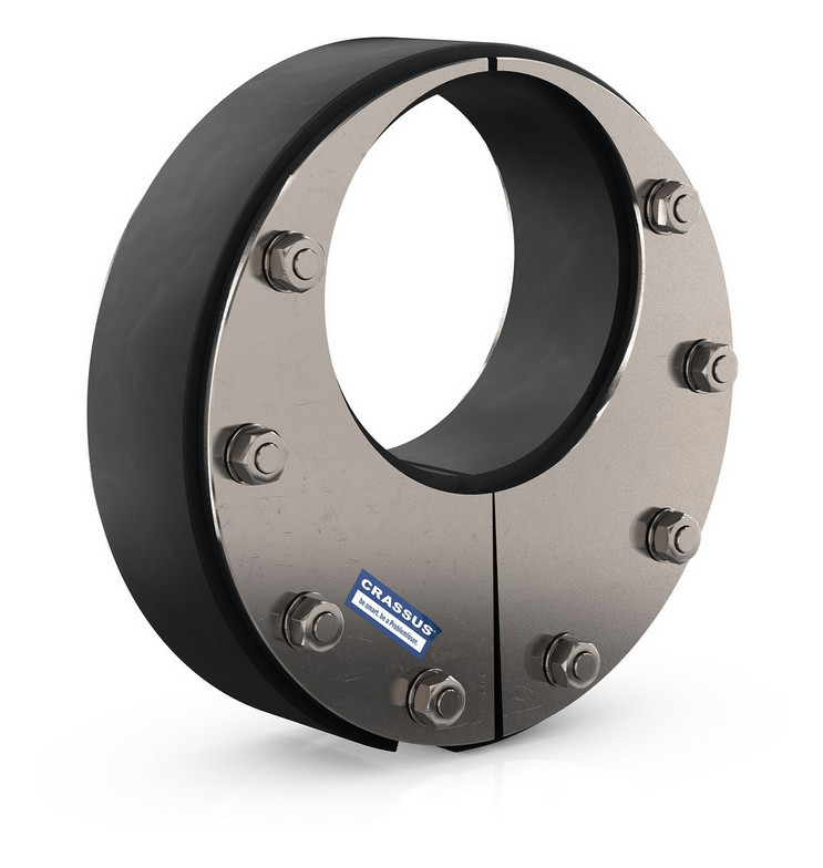 Cr Pressdg. Typ Sd30-e, Dn 50, Ad 0-25mm Bis 2,5 Bar, Dichtung: 30mm, Epdm / V4a