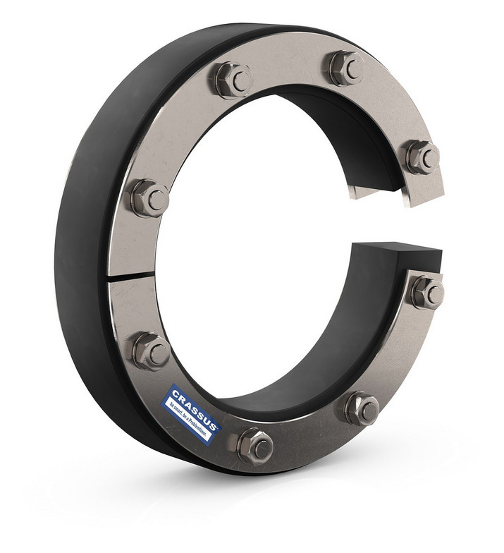 Cr Pressdg. Typ Sd30-t, Dn100,ad 0-75mm Bis 2,5 Bar, Dichtung: 30mm, Epdm / V4a