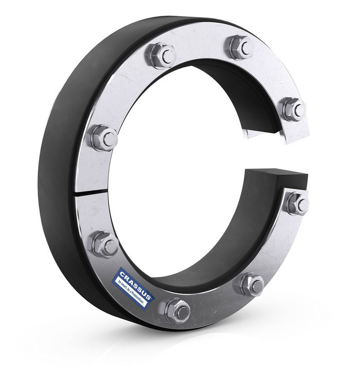 Cr Pressdg. Typ Sd30-t, Dn350,ad 0-325mm Bis 2,5 Bar, Dichtung: 30mm, Epdm / V2a