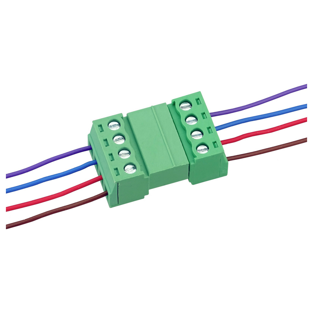 Donau Elektronik Hns381-05 Steckverbinder Polzahl 5 Pa66, Messing, Stahl 8 A 300 V Geeigneter Leiter
