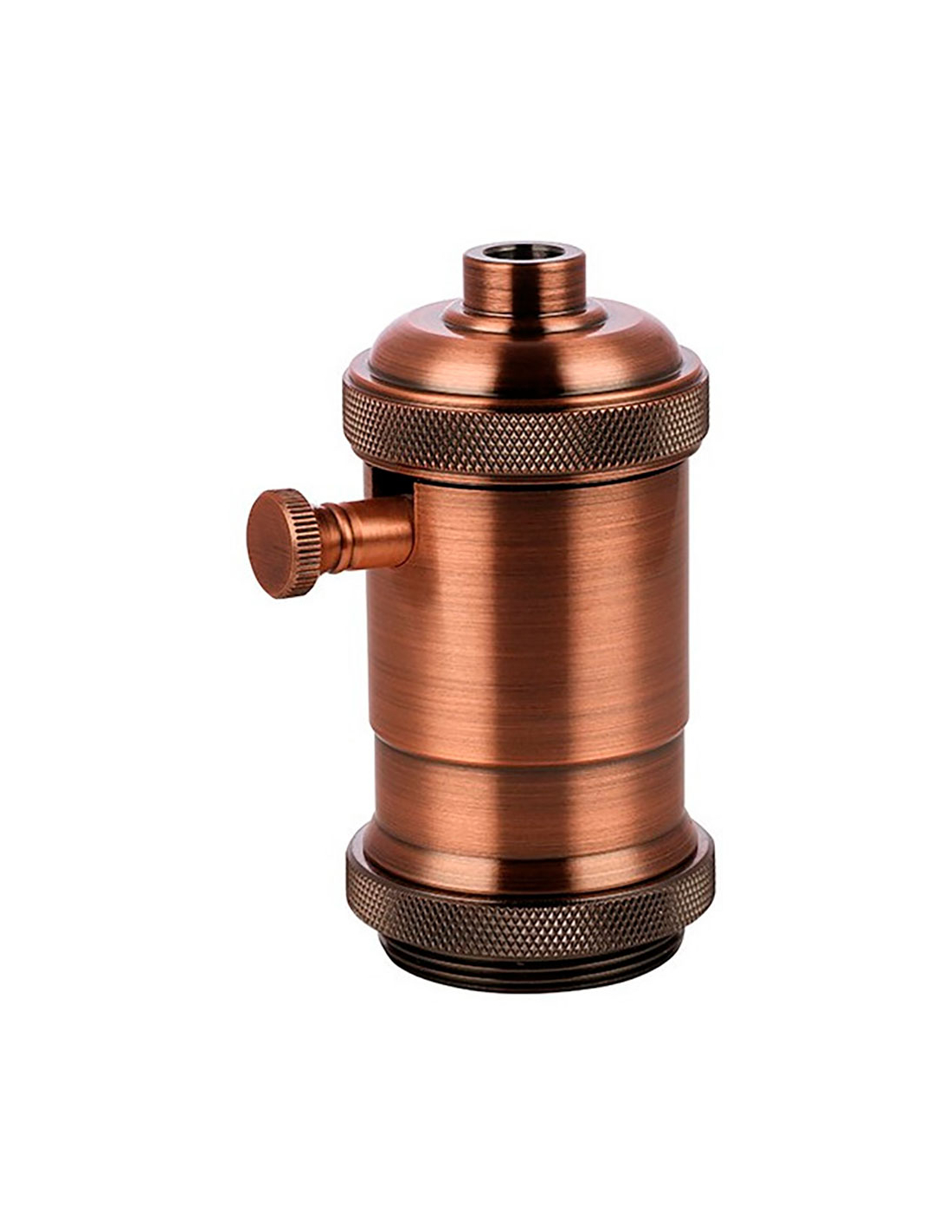 Douille Régulateur Vintage E27 Cuivre Douille E27 Vintage Avec Variateur De Lumière Intégré. - F-line