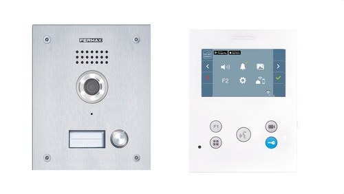 50731 Marine-videopanel-kit Und Veo-xs Wifi Duox Plus 1l-monitor Mit 4,3 Aus Schlagfestem Abs-kunststoff - Fermax