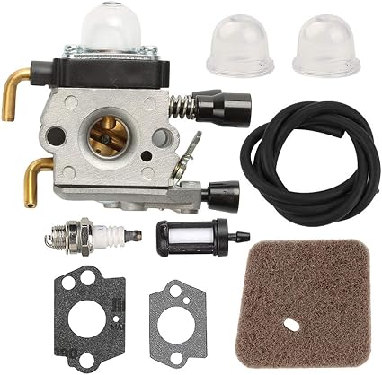 Vergaser Kompatibel Mit Stihl Fs55 4140 120 0619 Zama C1q-s66 Komplettset Dichtung Filter