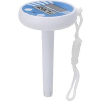 Solar-digital-poolthermometer 0°c-50°c, Kunststoff, 14x8cm, Schwimmbad, Spa, Gartenteich, Privat