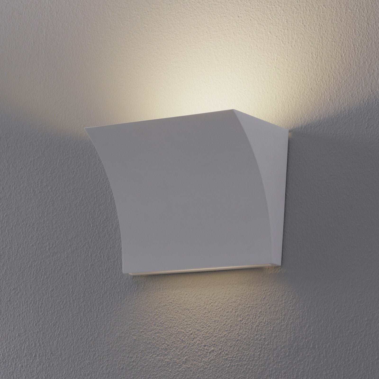 [neuwertig] B-ware Flos Pochette Wandleuchte Designer Philippe Starck Led Lampe Aluminium Weiß