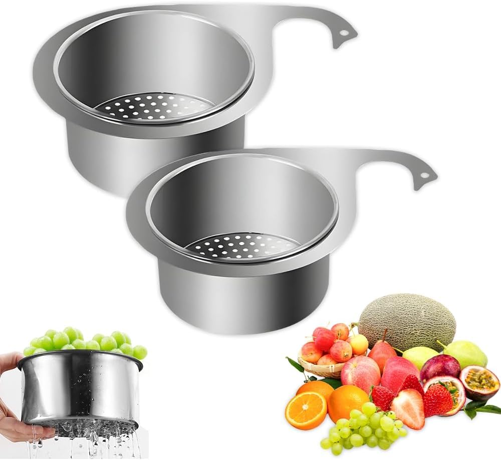 Schwanenförmiger Abtropfkorb Aus Edelstahl Für Spülbecken, Schwanenförmiger Hänge-abtropfkorb Für Wasserhahn, Multifunktionaler Küchenabfallfilter.