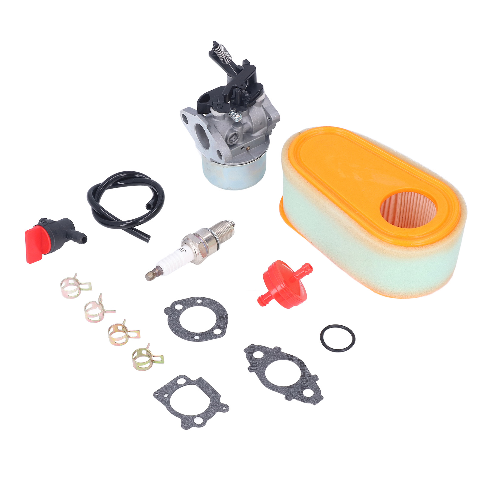 Vergaser-reparatursatz Mit Kraftstofffilter Und Zündkerze Für 875 Exi 190 Cc Rasenmäher