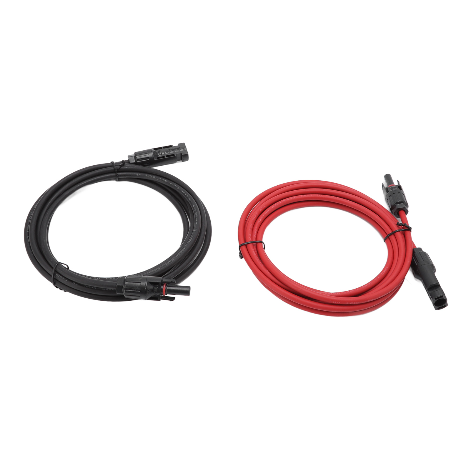 Solarmodul-pv-kabel, Schwarz/rot, Solarmodul-verlängerungskabel Mit Stecker Und Buchse, 3 M