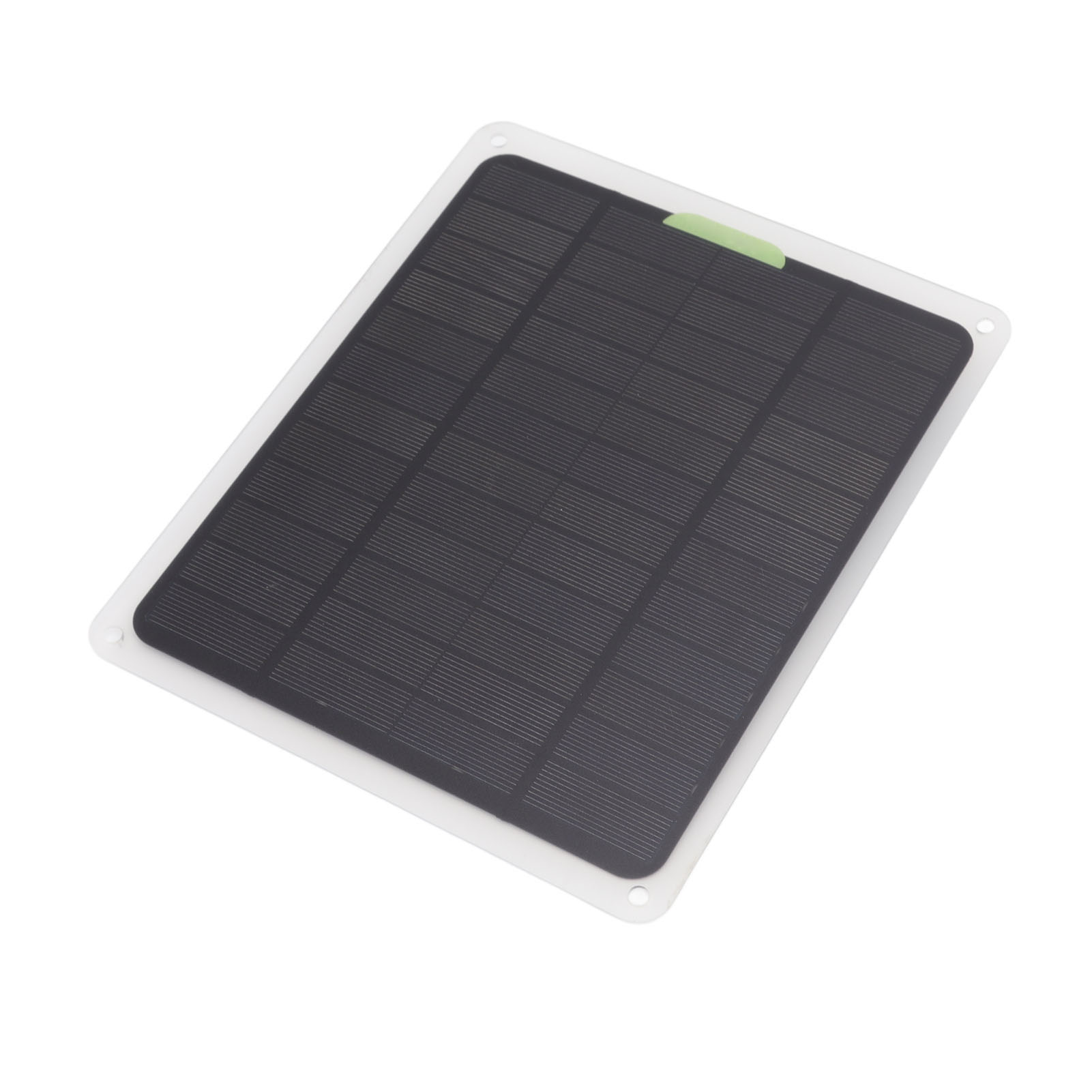 10w Solarpanel Mit Typ C Und Zwei Usb-ausgängen, Solarladepanel (12v Dc) Für Outdoor-aktivitäten, Arbeit, Reisen, Camping Und Training