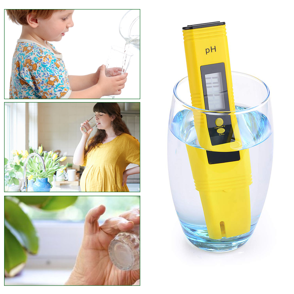 Tragbares Ph-messgerät Mit Lcd-anzeige Für Pools, Hydrokultur, Aquarien Und Labore