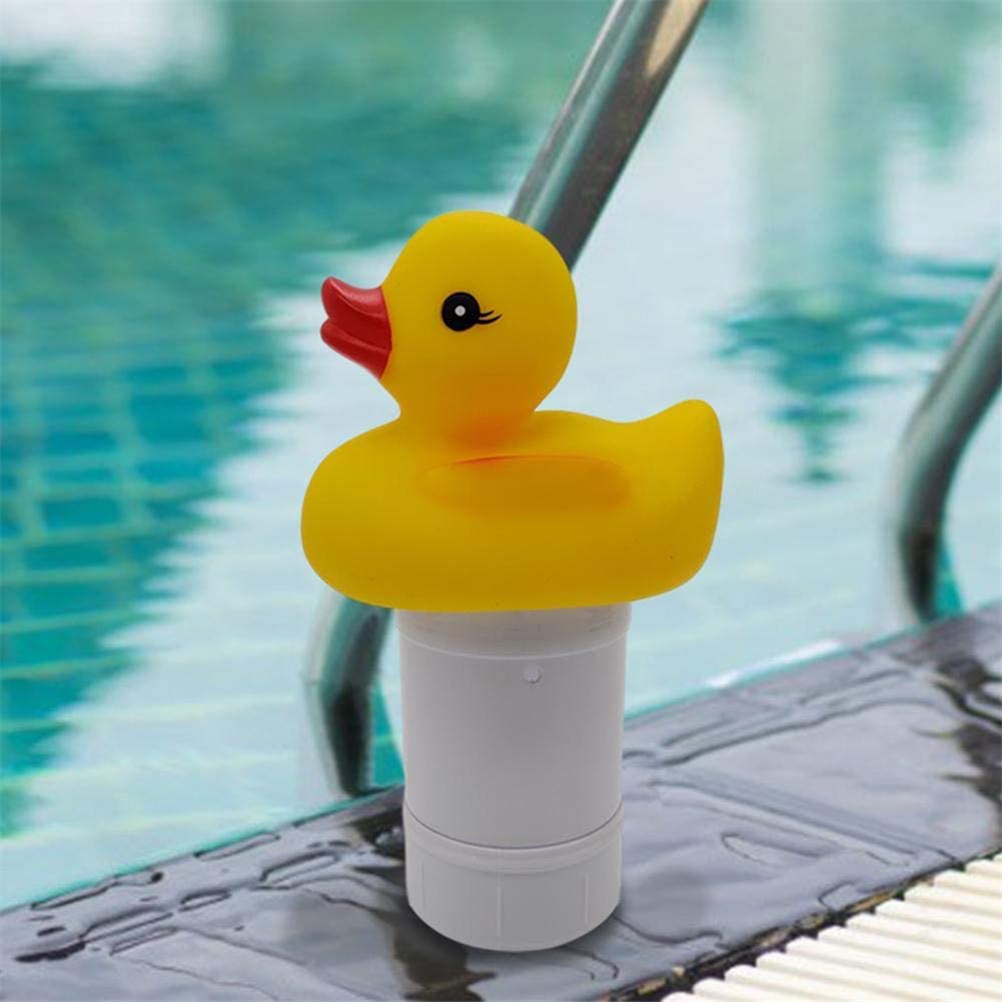 Automatischer Poolreiniger, Schwimmender Chlorspender In Entenform Für Whirlpools
