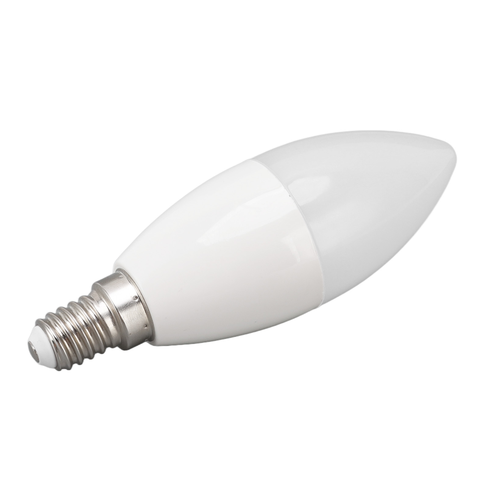 Led-lampe Mit Lichtsteuerung, 5000 K, C37, E14, 5 W, Augenschonendes Weißes Licht Für Die Heimdekoration