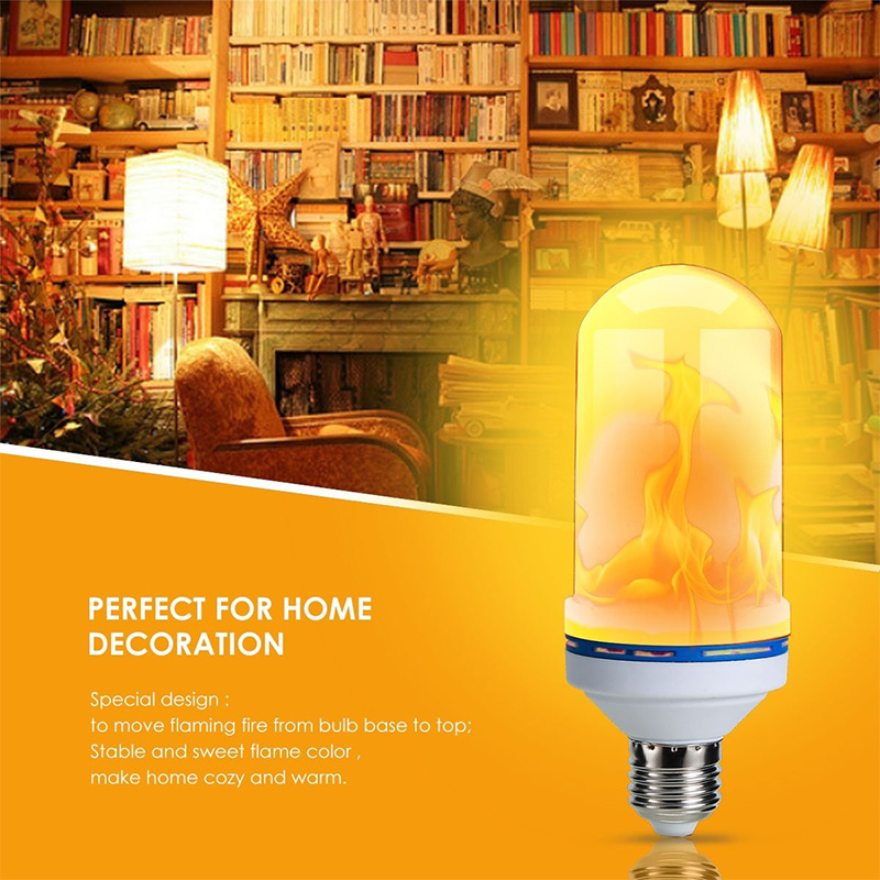 Led-glühbirne E27 Mit 360°-flammenflackereffekt, Dekorative Weihnachtslampe