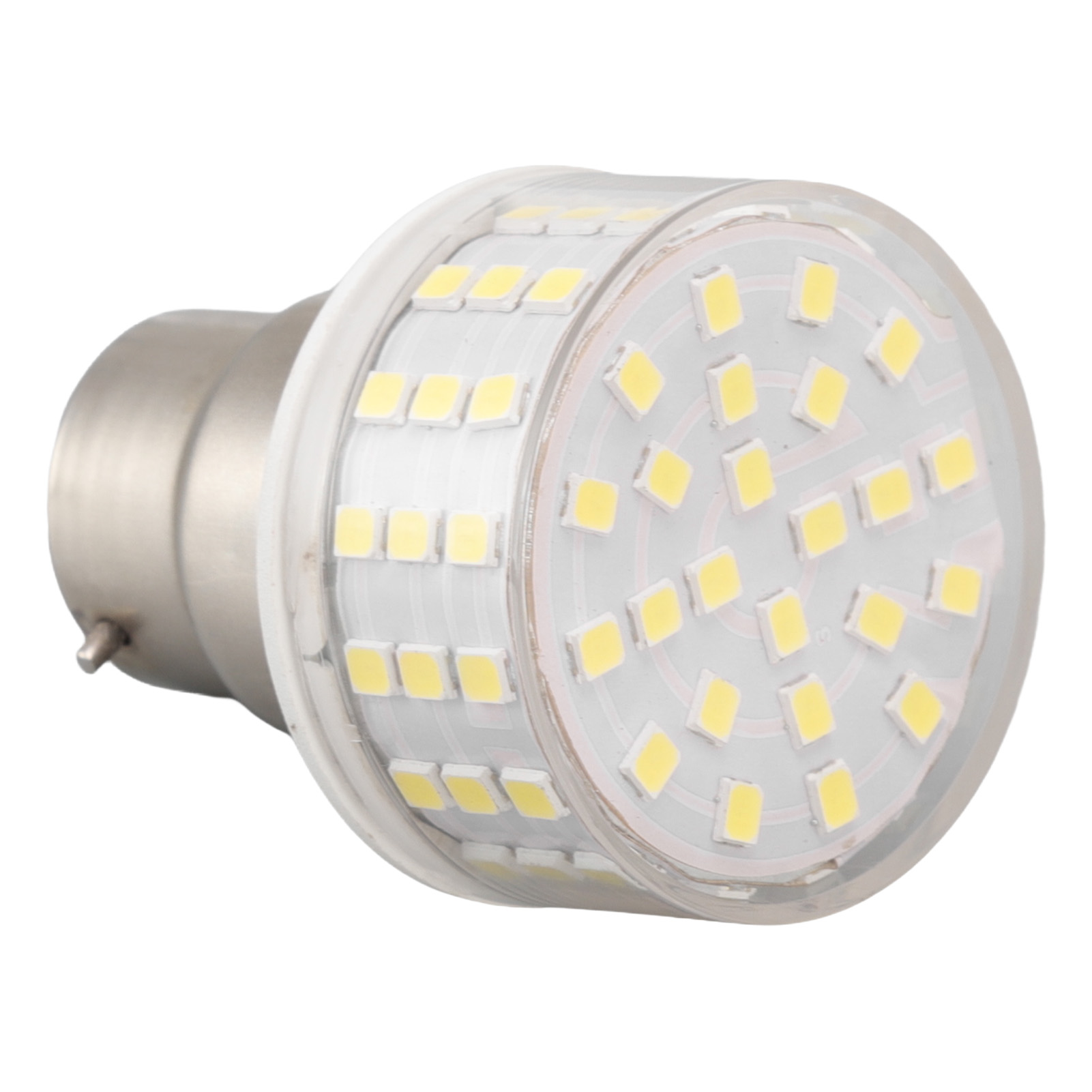 B22 Led-maiskolbenlampe, Abs, 10 W, 1000 Lm, Flimmerfrei, Energiesparend, Für Decke, Tisch, Schrank, Ac 85–265 V, Weißes Licht