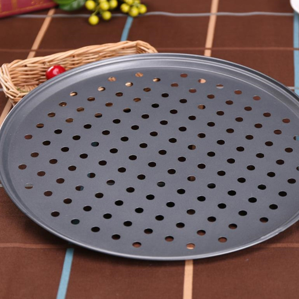 Antihaft-pizzapfanne, Rundes Pizzabackblech, Robustes Backwerkzeug