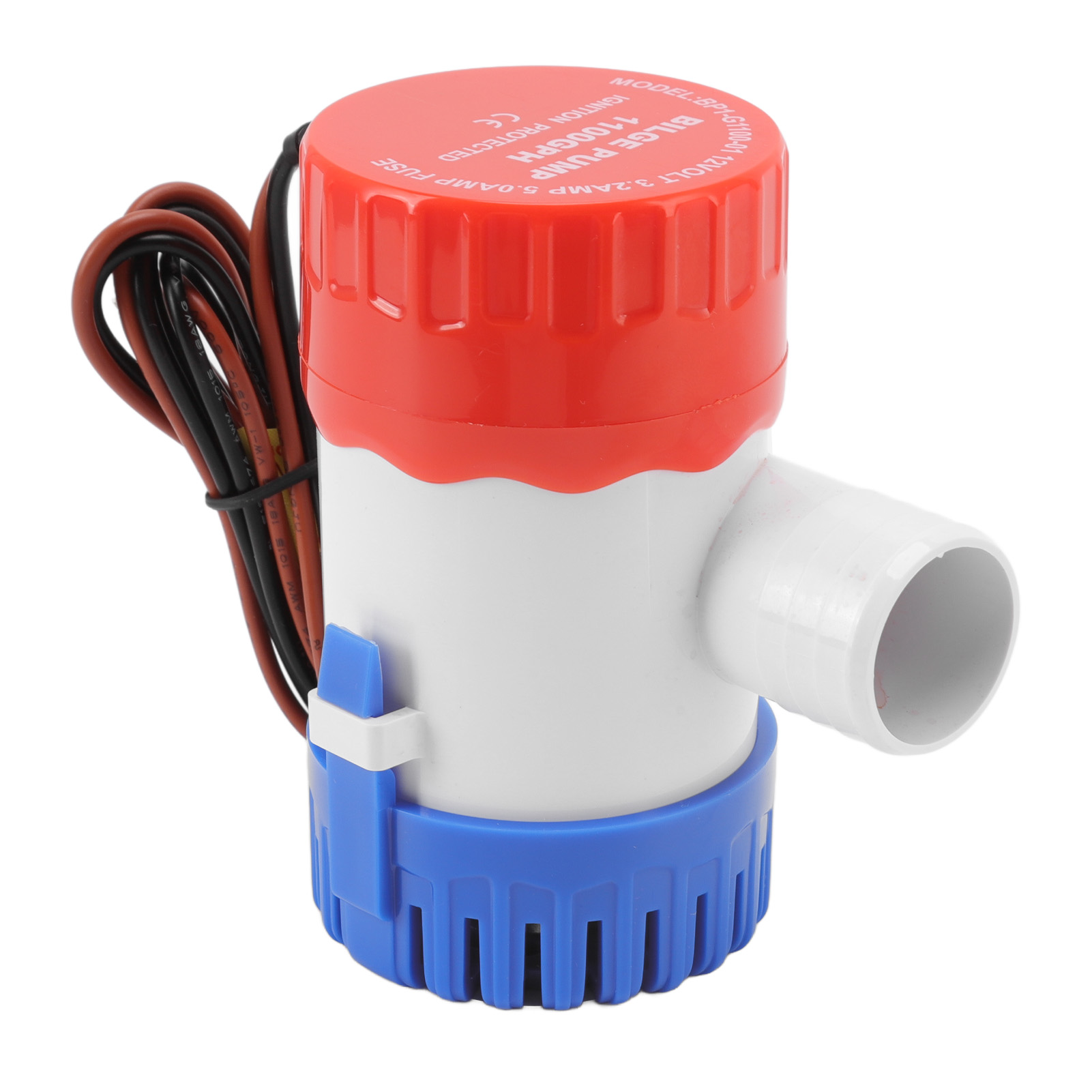 Bilgenpumpe, Nicht Automatisch, Mit Wassergekühltem Motor, Tauchpumpe Für Pool, Spa, Boot, 1100 Gph, 12 V