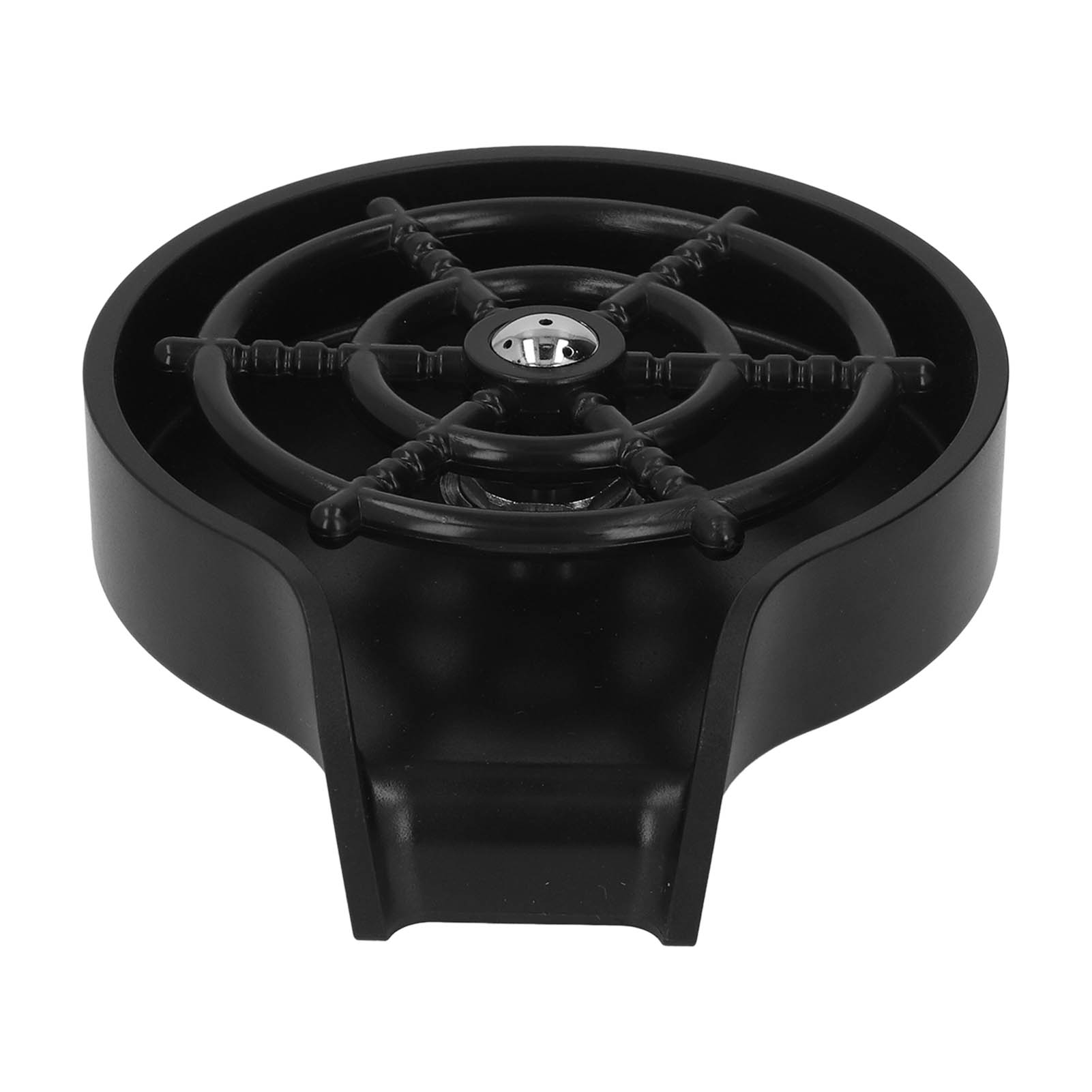 Automatischer Hochdruck-gläserreiniger Für Spülbecken, Tassen Und Flaschen Mit Abs-sockel, Schwarz