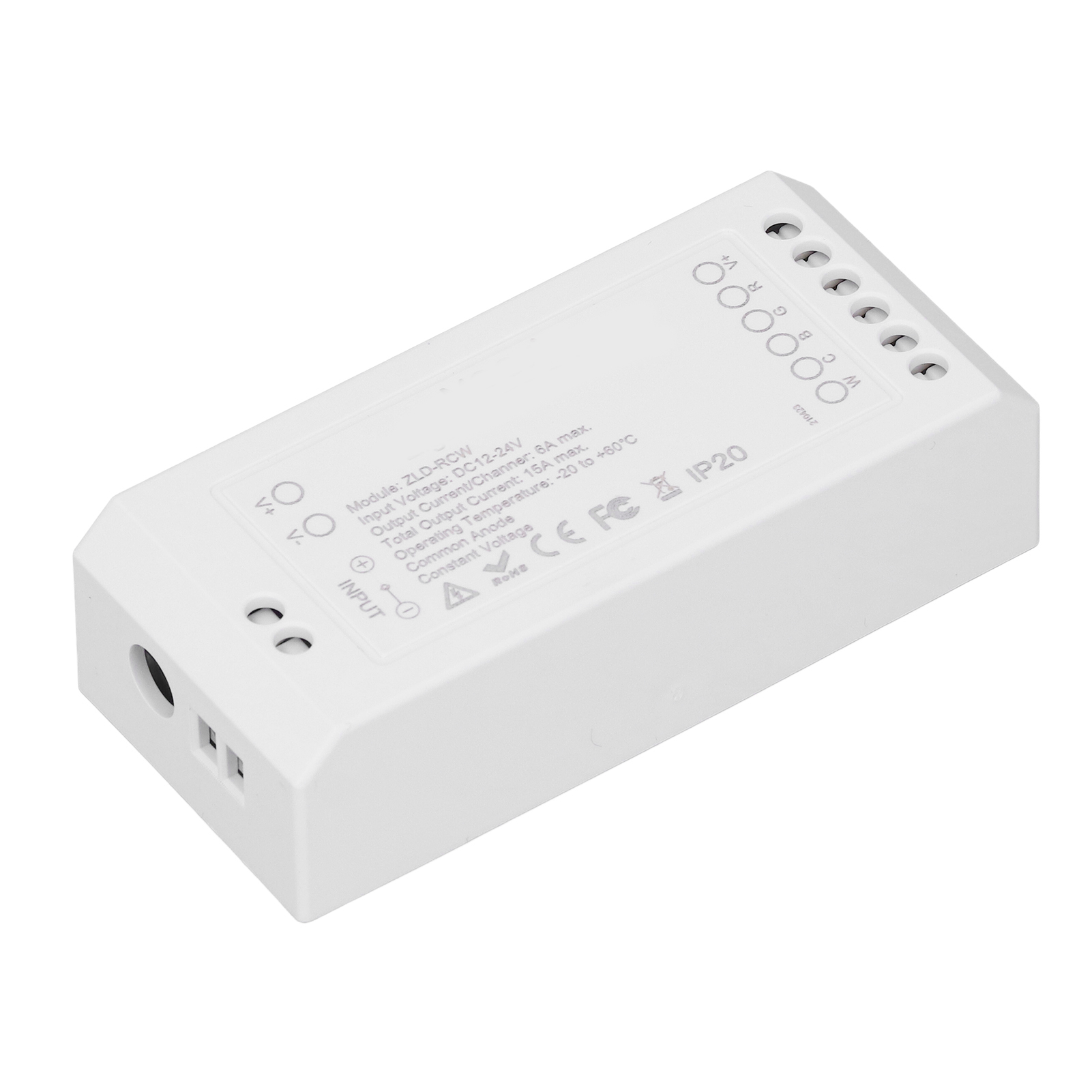 Für Zigbee Led-treiber Smart Home Led-streifen-controller Rgb+cw Lichtstreifen-controller Mit App Dc1224v