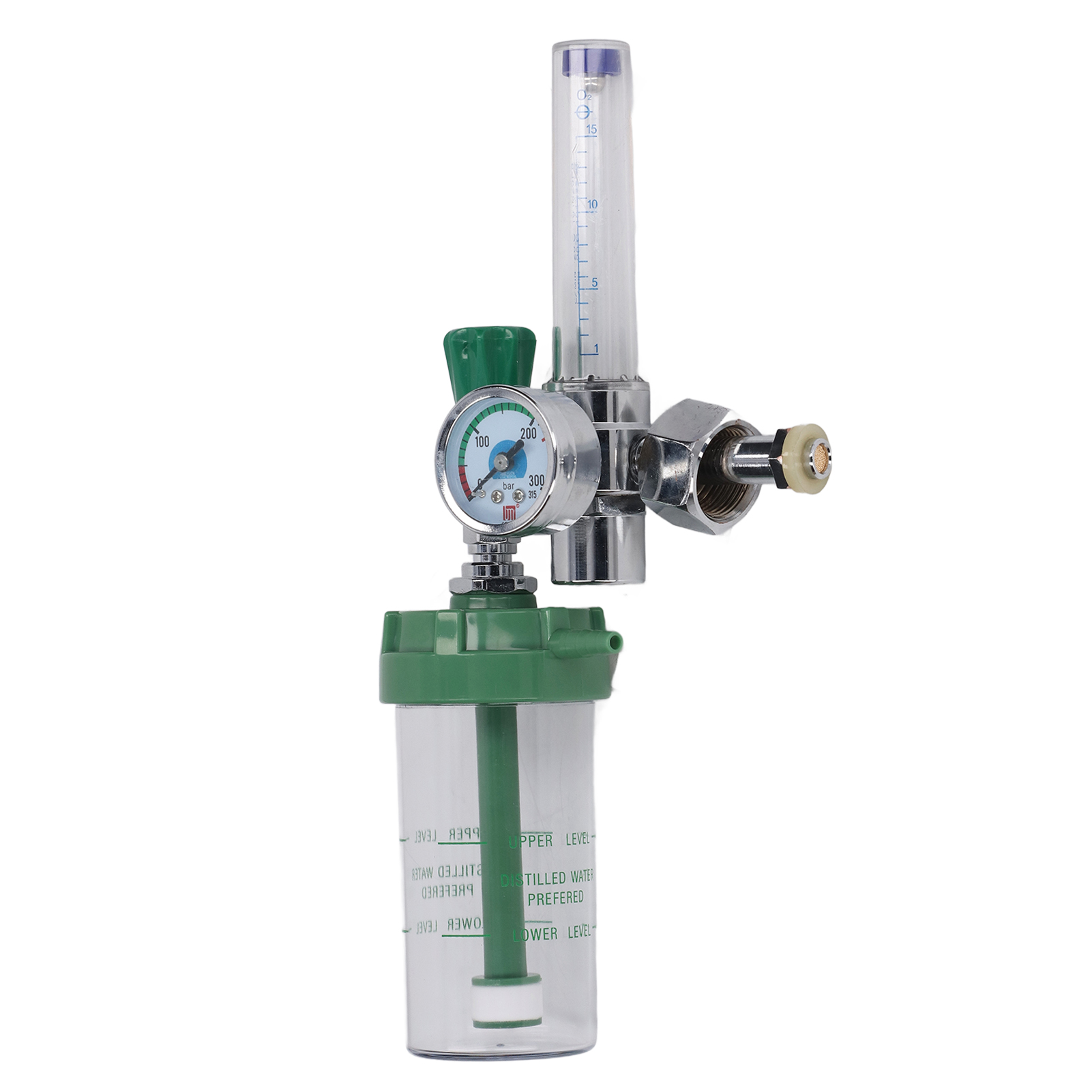 Sauerstoffinhalator Mit G3/4-innengewindeanschluss (russischer Stecker) – Sauerstoffmanometer/durchflussmesser Für Den Notfall Zu Hause
