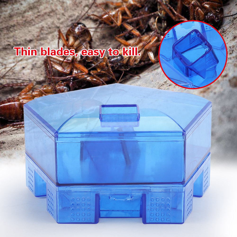 Wiederverwendbare, Ungiftige Kakerlakenfalle Effektive Insektenbekämpfungsbox Für Zuhause, Küche Und Innenräume Langlebige Kakerlakenfalle