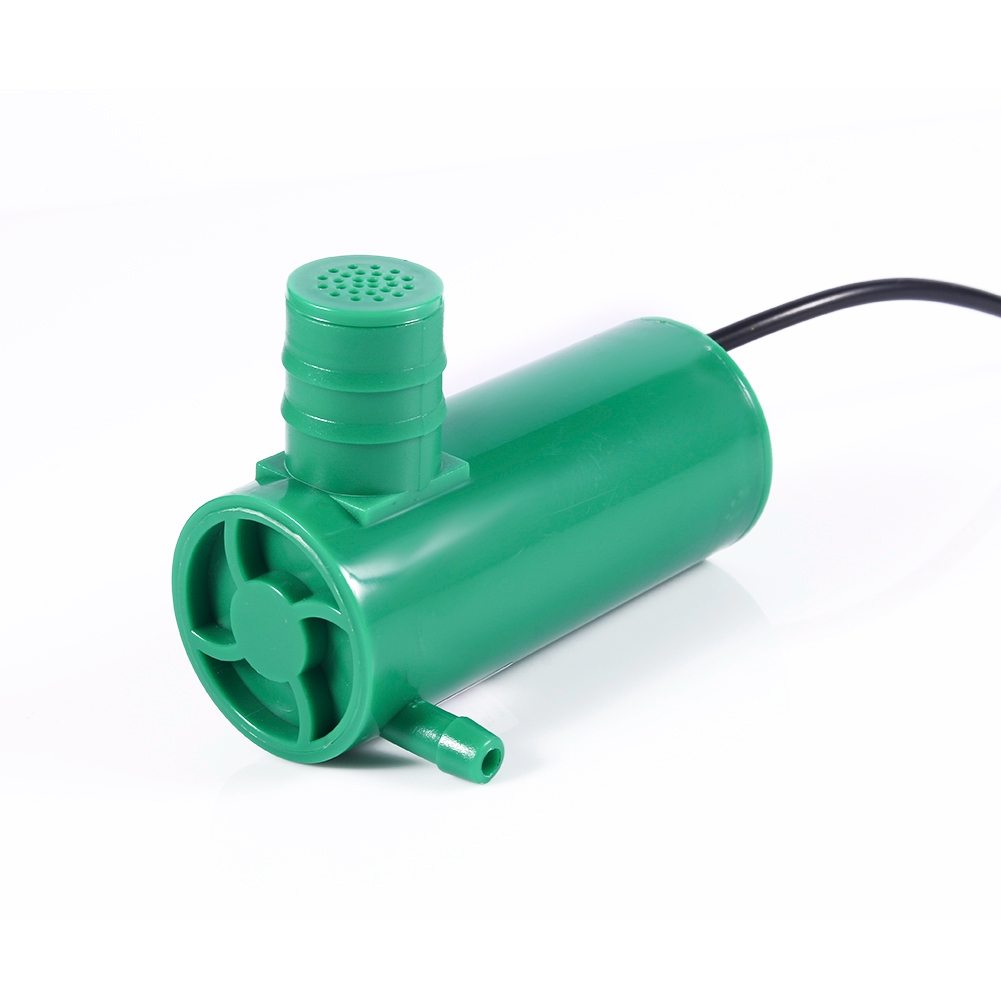 Amphibische Tauchpumpe (12 V Gleichstrom), 500 L/h Fördermenge, Max. 9 M Förderhöhe, Für Teiche, Garten- Und Oberflächenbewässerung, Grün
